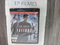 Blu Ray 4k Ultra Hd Missão Impossível - Efeito Fallout - Dub
