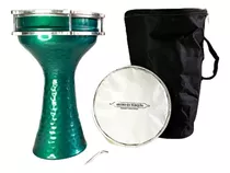 Darbuka ( Instrumento) - Verde Martillada