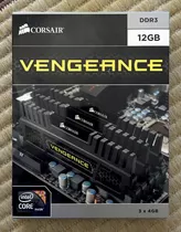 Corsair Vengeance 12gb Kit (3x4gb) Ddr3 1600mhz