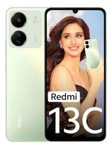 Smartphone Xiaomi Redmi 13c 256 8gb Verde Versão Global +nfe