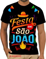 Camiseta Camisa Festa Junina São João Arraial Adulto Top 15