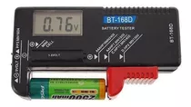Testador De Pilhas Baterias Normal Recarregável Digital C05 Cor Preto