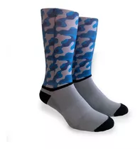 Medias Oliver Socks Deportivas Urbanas Modelo Camuflado Navy