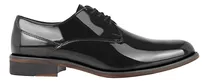 Zapato Derby Plain Toe Stylo D217008-5 Negro Diseño Liso 25 Mx Para Adultos - Hombre