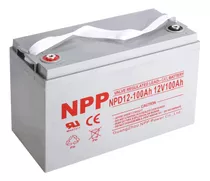 Batería Npp De Gel Ciclo Profundo 12v 100ah