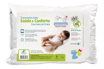 Almohada Bebe Infantil Lavable Con Iones De Plata Para Cunas