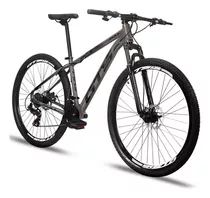 Mountain Bike Gts Feel Full Aro 29 21  24v Freios De Disco Mecânico Cor Cinza/preto