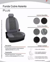 Funda Cubre Asiento Jacquard Acolchada Volkswagen T-cross