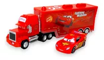 Caminhão Mack E Carro Relâmpago Mcqueen Disney Pixar Cars 