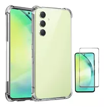 Carcasa Para Samsung A54 / A34 / A04 + Lamina Mica Completa