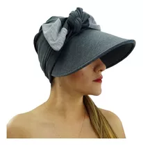 Turbante Pava Gris Oscuro