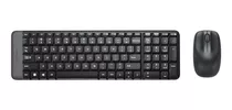 Mouse + Teclado Logitech Mk220 Wireless Compact Usb 0827