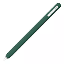 Funda De Silicona Para Apple Pencil Protectora (verde Pino)