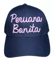 Gorra Peruana Bonita Negra Pareu Peru