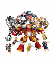 Lego Heroes Iron Man Hulkbuster 260 Peças - 666