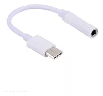 Adaptador Compatible Samsung Moto Type C A 3.5mm Auricular 