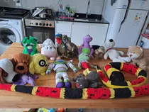 Lote De 17 Peluches Varios, Disney, Feisty Pets, Con Luz...