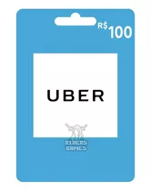 Cartão Pré-pago Presente Uber R$ 100 Digital