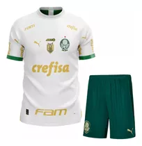 Conjunto Infantil Palmeiras 2 Personalizado Nome E Número