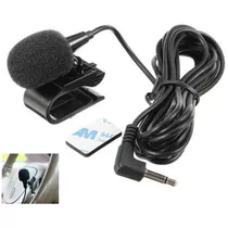 Conjunto De Micrófono Estéreo Radio De Coche De 3,5 Mm