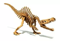 Dinossauro Imprima Vc Mesmo Quebra Cabeça 3d + Brinde