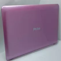  Carcaça Tampa Da Tela Do Netbook Philco Phn10a (rosa),orig.