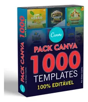 Pack Canva 1000 Posts Profissionais 100% Editáveis