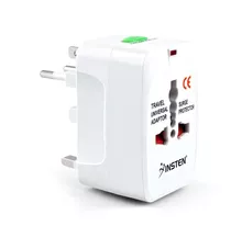 Adaptador Enchufe Ac Viajero / Convertidor Universal Europa