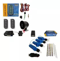 Kit Alarma Auto Anti Robo + Kit Cierre Centralizado Némesis