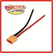 Conector Xt60 Macho Com Fio 14 Awg