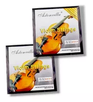 2 Set O Juego De Cuerdas Completo De Violin Marca Astonvilla
