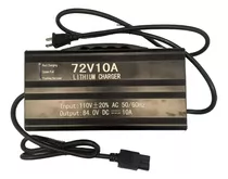 Cargador Batería De Litio 72v40ah De Moto/scooter Eléctrico