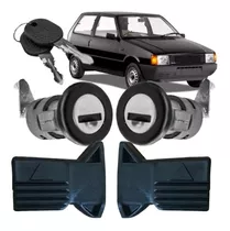 Kit Juego Cilindros + Manijas + Llaves Fiat Uno 3 Puertas