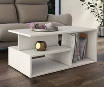 Mesa Ratona Moderna Centro Melamina Minimalista