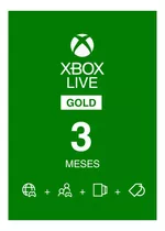 Xbox Live Gold 3 Meses Garantizados!!!