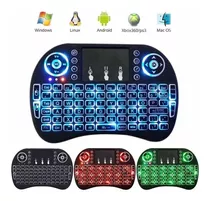 Mini Teclado Controle Sem Fio Para Smart Tv Tv Box Pc