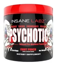 Psychotic 35 Servicios Pre Workout Insane Labz Tienda Fisica