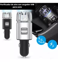 Purificador Ionizador Para Auto Con Cargador Usb