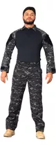 Farda Militar Tática Operacional Combat Shirt Calça Airsoft