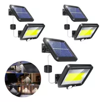 Pack X3 Foco Reflector Solar Exterior Foco Sensor Movimiento