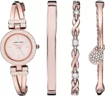 Reloj Mujer Anne Klein Con Brazaletes, Swarovski Ak/3284lpst