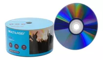 50 Dvd-r  Multilaser 16x  Com Logotipo  Original