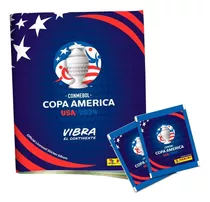 Copa America 2024 - 20 Sobres + Album Tapa Blanda De Regalo