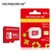 Cartão D Memória Micro Sd Microdrive 64gb P/ Nintendo Switch