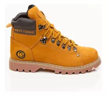 Bota West Coast Original Amarela Bota Yellow Boot Coturno