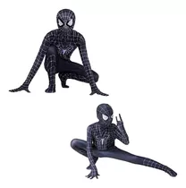 Disfraz Spiderman Negro Noir Pelicula 3 Para Niños