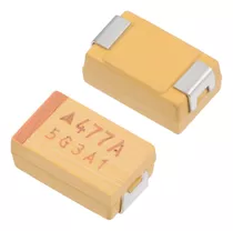 Capacitor Tântalo 470uf 10v 7343 - 477a - Case D Smd