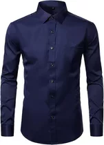 Camisa Seda Entallada Slim Fit