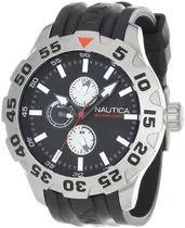 Nautica N15564g Bfd 100 Multifunción De Acero Inoxidable Con