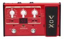 Pedal De Efecto Vox Stomplab Iib  Rojo